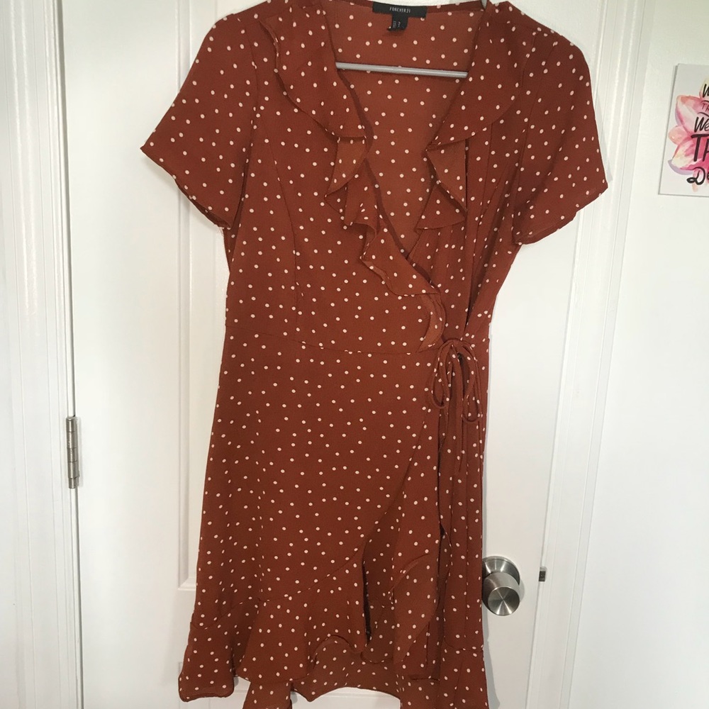 Casual Polka-Dots Sun Dress